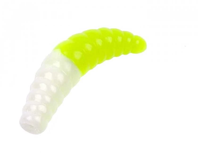 Masalas upėtakiui Akara Trout Time Maggot 4cm - Cheese