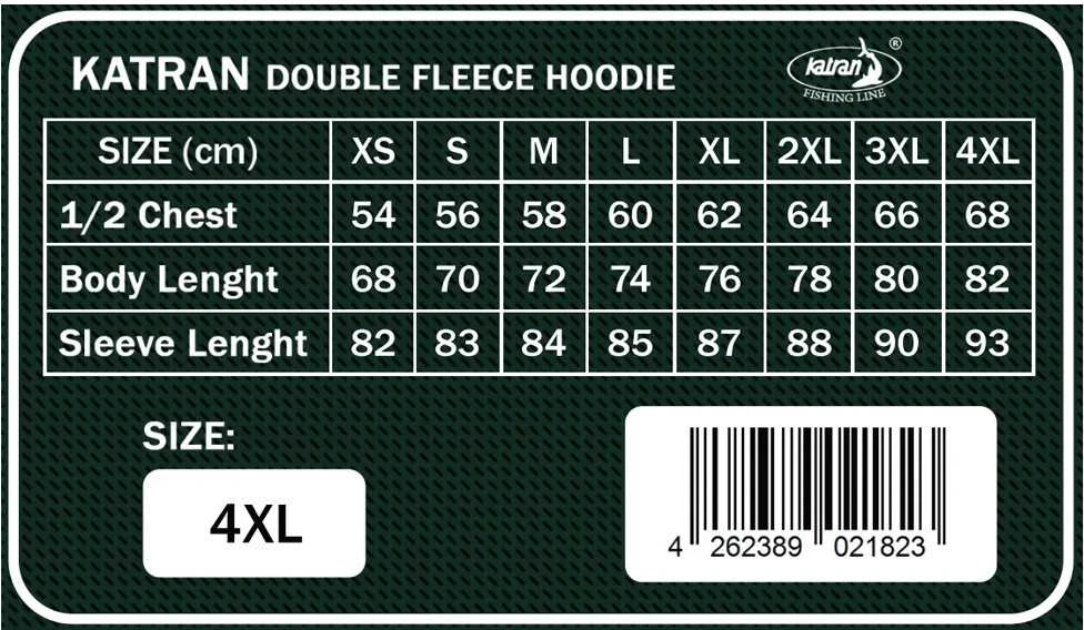 Megztinis Katran Double fleece hoodie