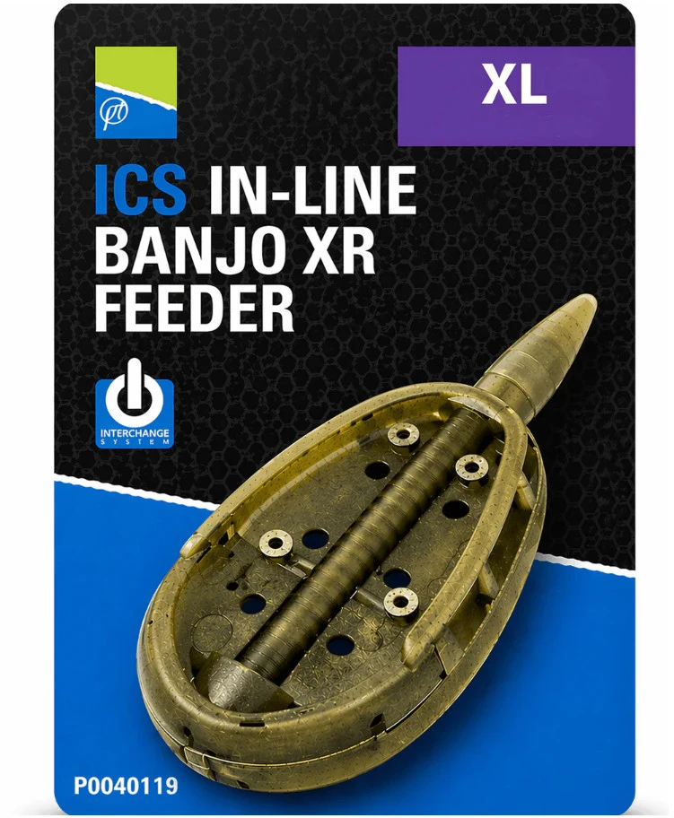 Method šėrykla Preston ICS In-Line Banjo XR Feeder XL 45-90g