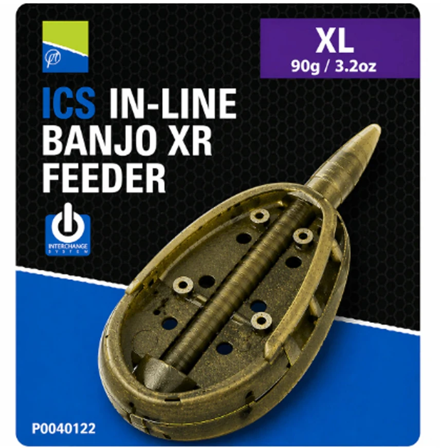 Method šėrykla Preston ICS In-Line Banjo XR Feeder XL 45-90g