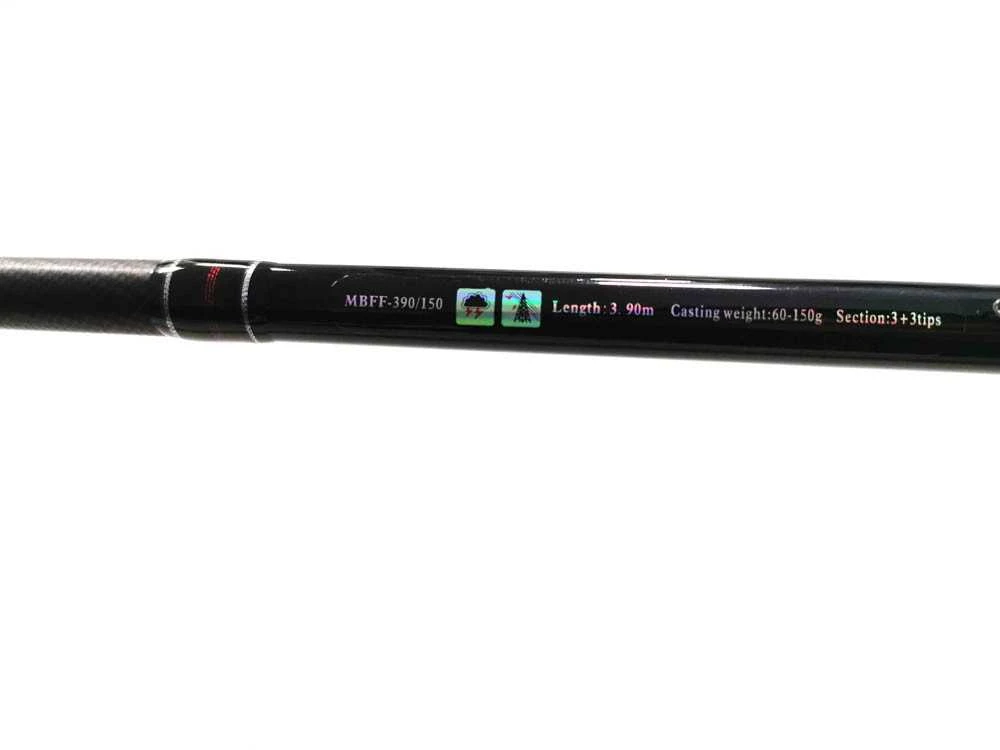 Miracle Fish Dugninė meškerė MiracleFish Juodas Force Feeder 3.60/3.90m 60-150g