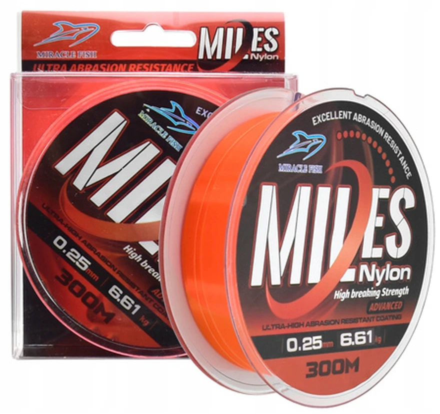 Miracle Fish Valas MiracleFish Miles Nylon 300m