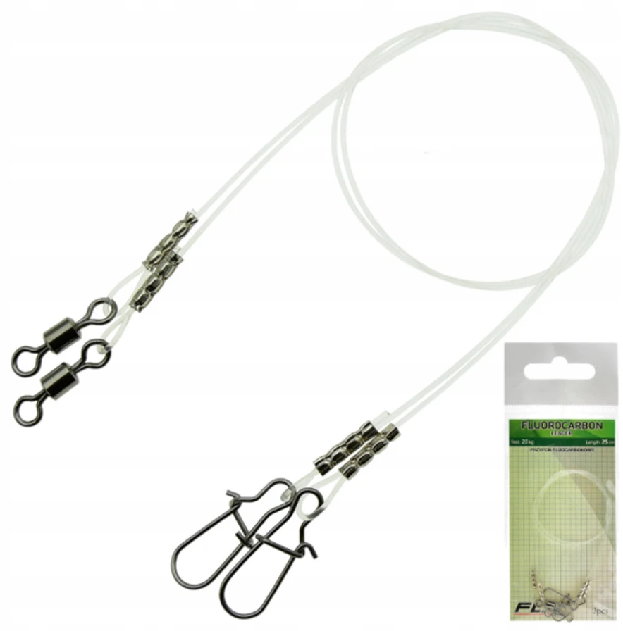 Pavadėliai Fluorocarbon Leader 15cm