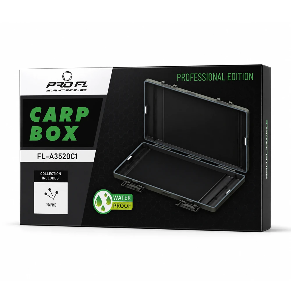 Pavadėlinė Pro FL Carp Rig Box, Dvipusė