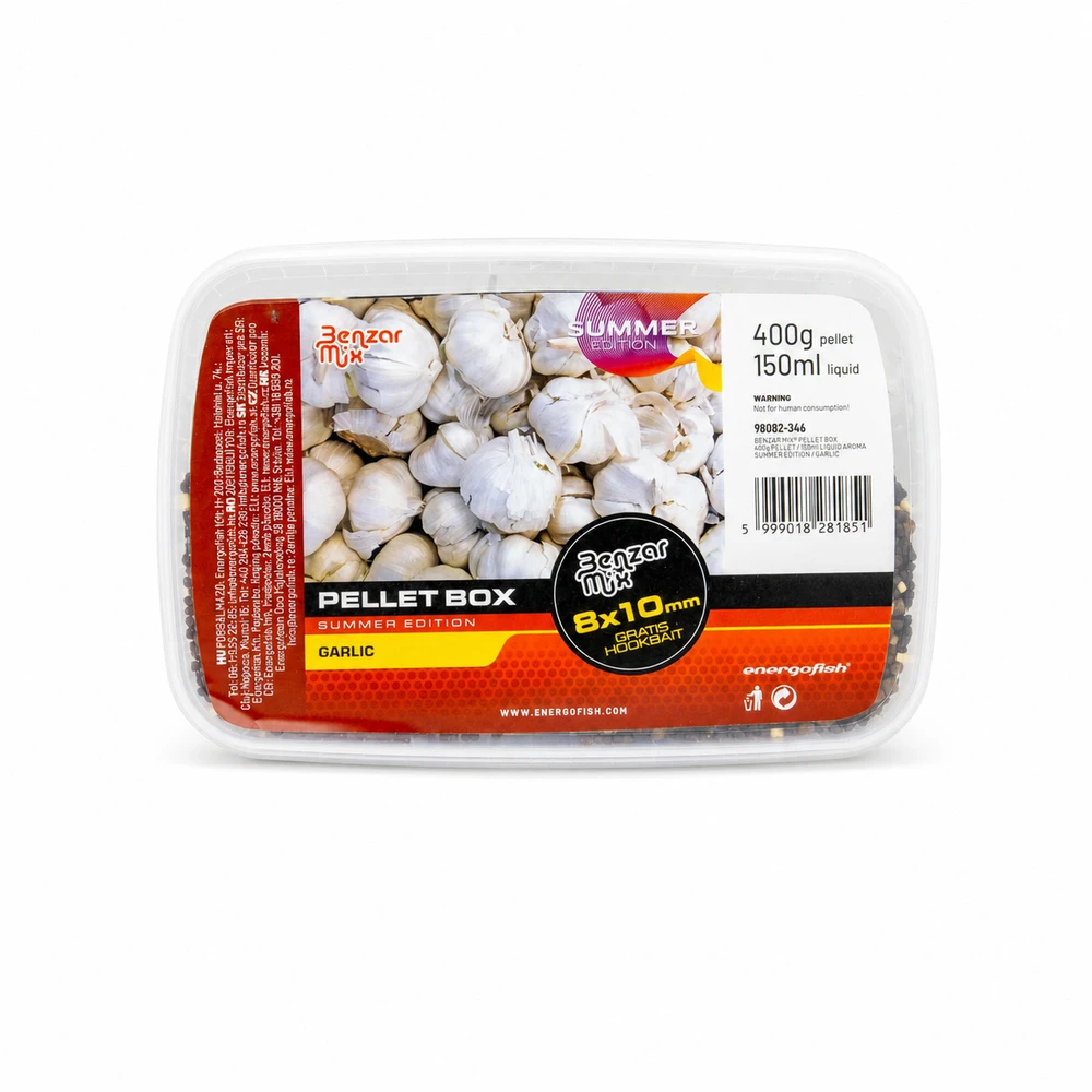 Peletės Benzar Mix Pellet Box 400g - Garlic