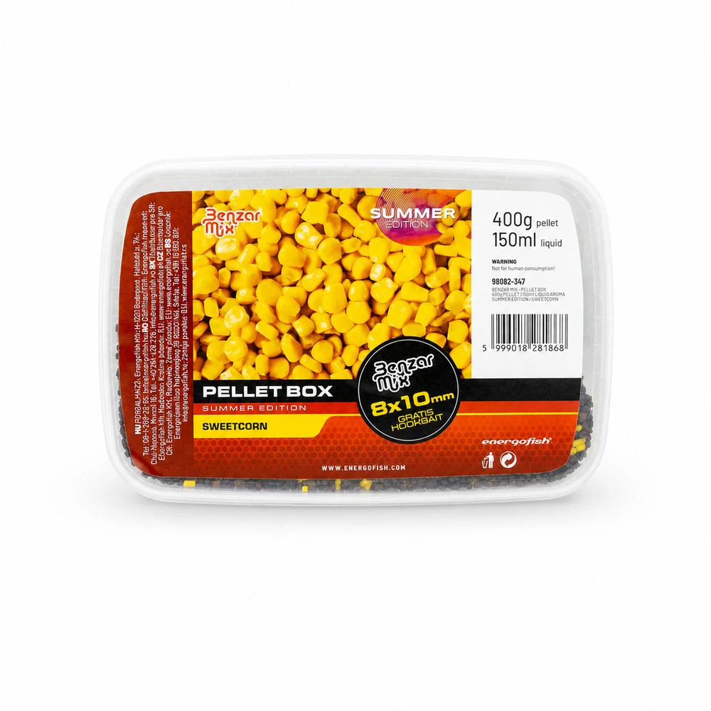 Peletės Benzar Mix Pellet Box 400g - Sweet Corn