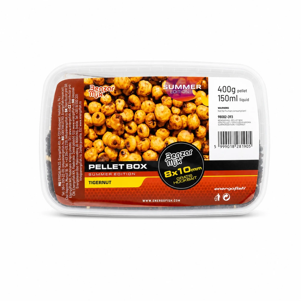 Peletės Benzar Mix Pellet Box 400g - Tiger Nut