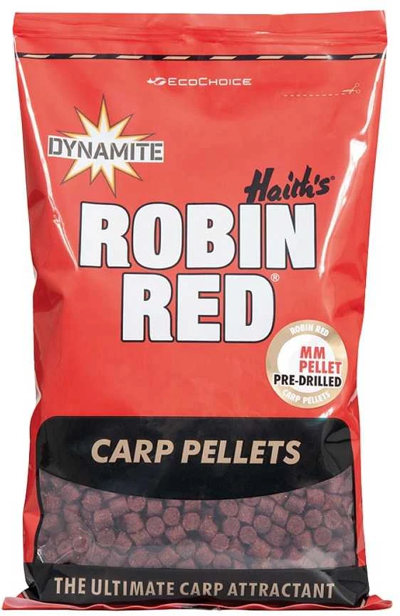 Peletės Dynamite Baits Robin Raudona Pellets 4mm