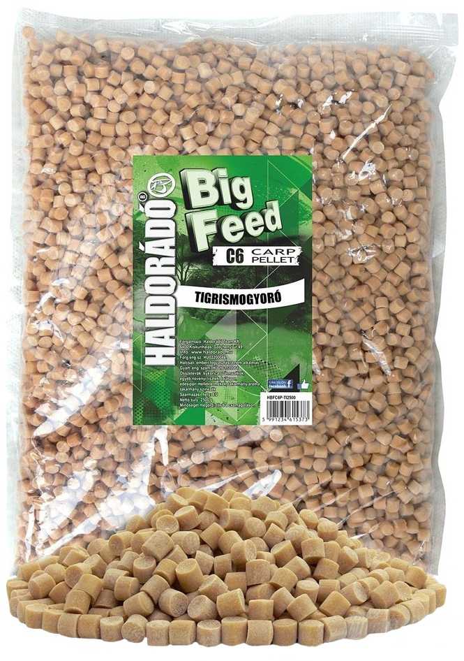 Peletės Haldorado Big Feed Pellet 6mm 2kg - Tigernuts