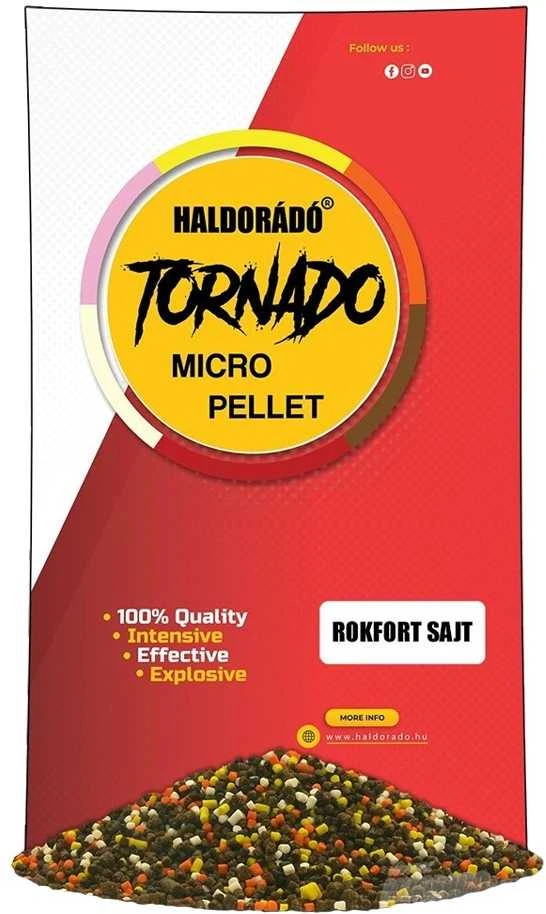 Peletės Haldorado Tornado Micro Pellet 2/3mm - Roquefort Cheese