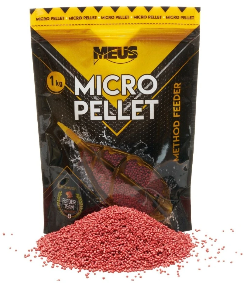 Peletės Meus Durus Micro Pellet 2mm 1kg - Kalmaras ir aštuonkojis