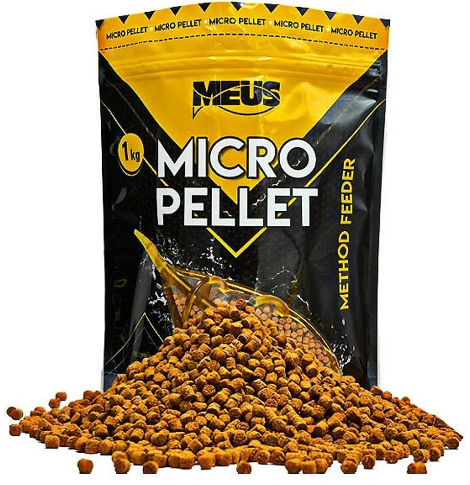 Peletės Meus Durus Micro Pellet 4mm 1kg - Žuvinis mišinys