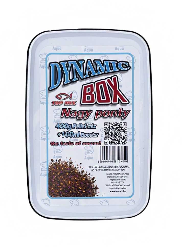 Peletės Top Mix Dynamic Pellet Box 400g - Big Carp