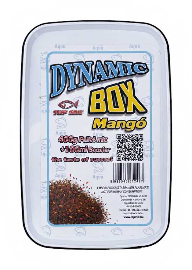 Peletės Top Mix Dynamic Pellet Box 400g - Mango