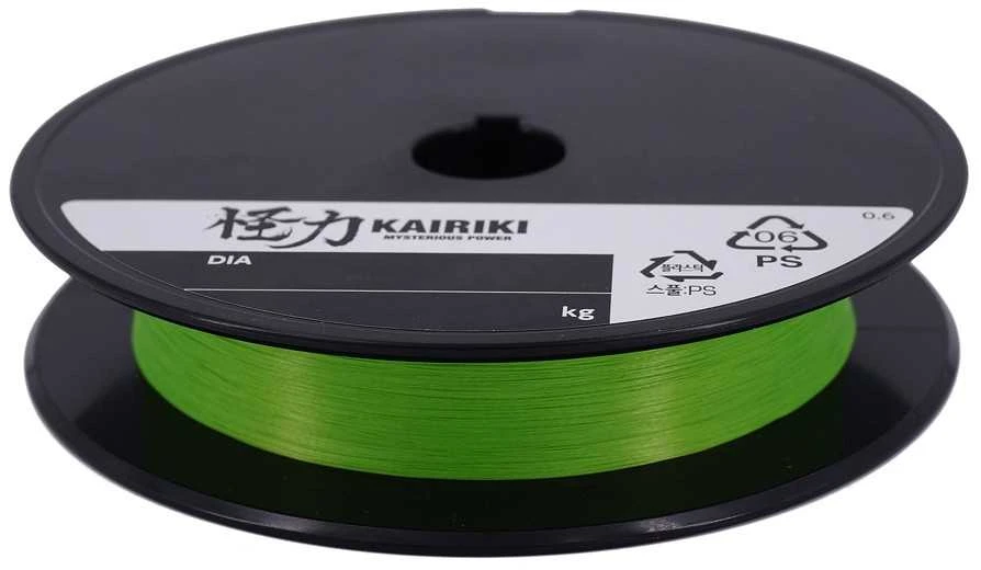 Pintas valas Shimano Kairiki x8 Mantis Žalias 150m