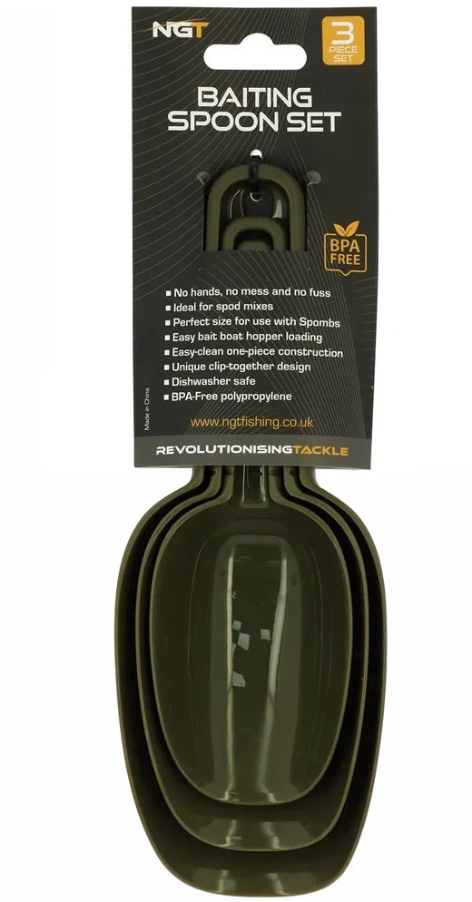 Samtelis NGT 3pc Baiting Spoon Set
