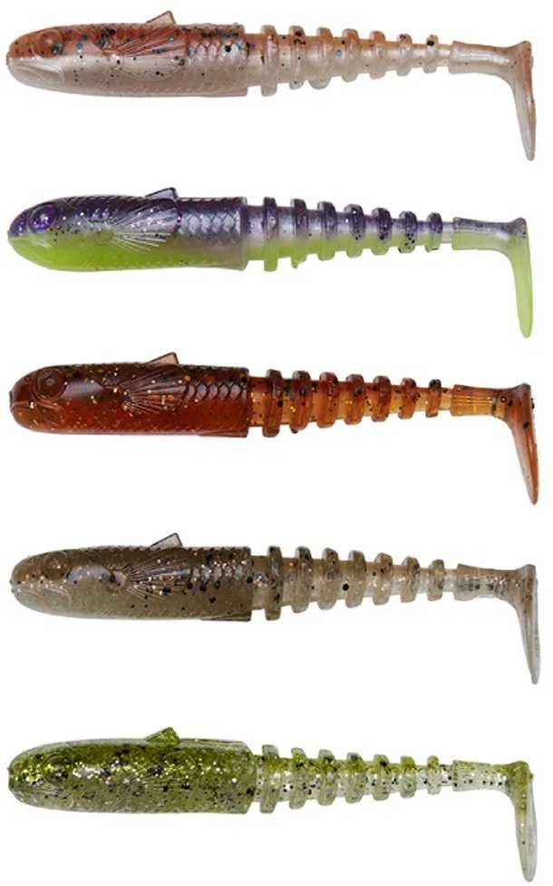 Savage Gear Guminukų rinkinys Savage Gobster Shad Mix 9cm 9g