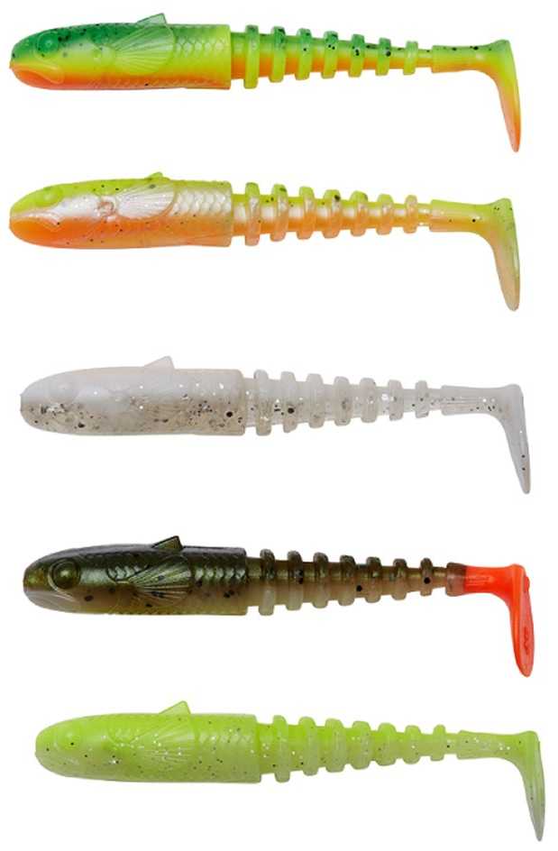 Savage Gear Spiningavimo masalų rinkinys Savage Gobster Shad Mix 7,5cm 5g