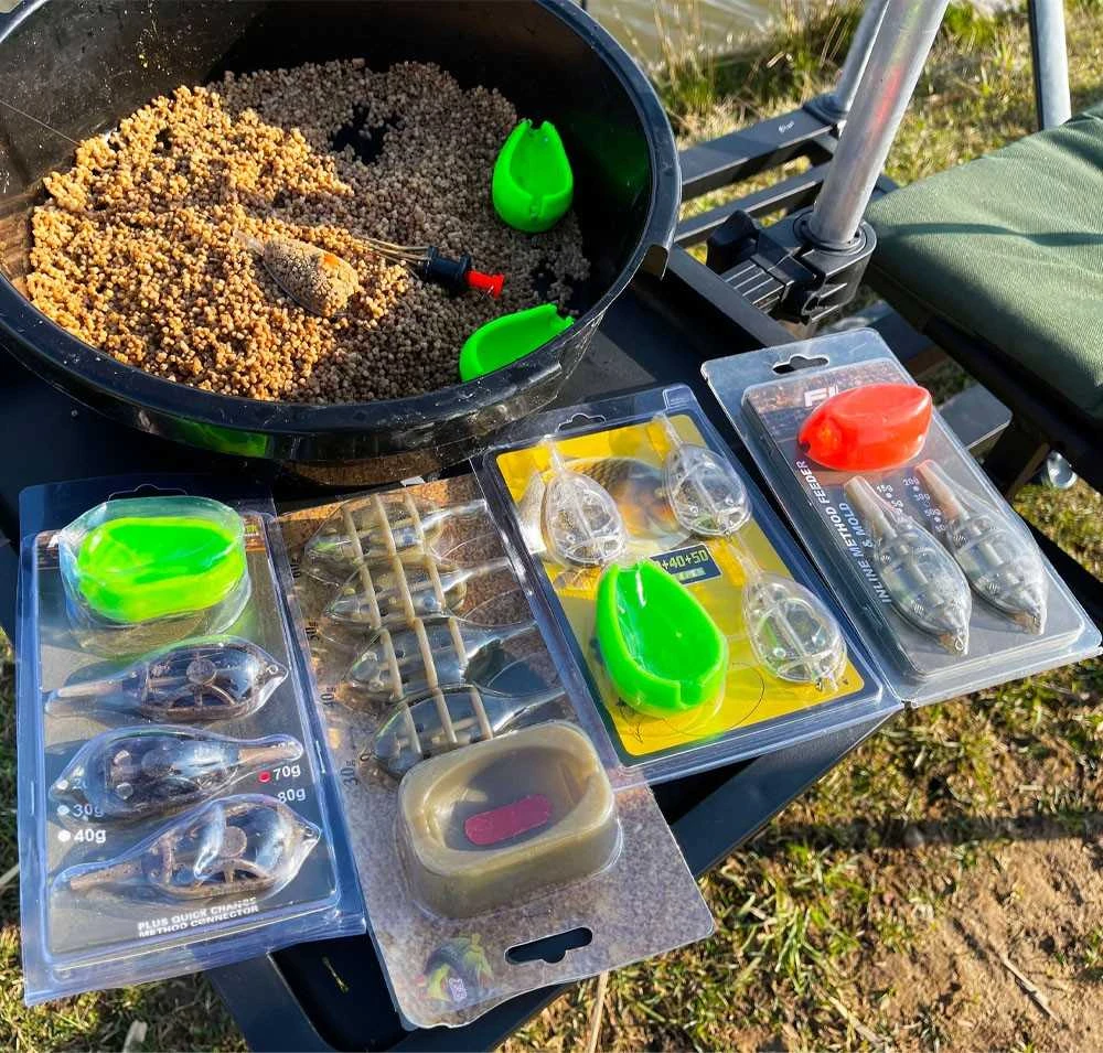 Šeryklų komplektas FL Method Feeder 50+60+70g