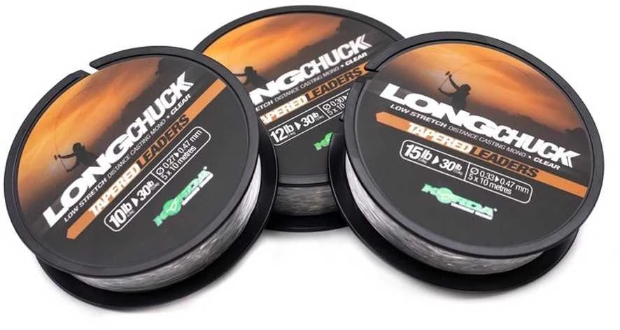Shockleader Korda LongChuck Tapered Leader 0,27-0,47mm