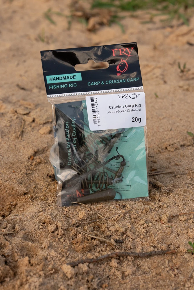 Sistema dugninei žūklei FRY Crucian Carp Rig On Leadcore 3 hooks 20-50g