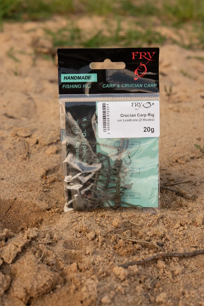 Sistema dugninei žūklei FRY Crucian Carp Rig On Leadcore 2 hooks 20-50g
