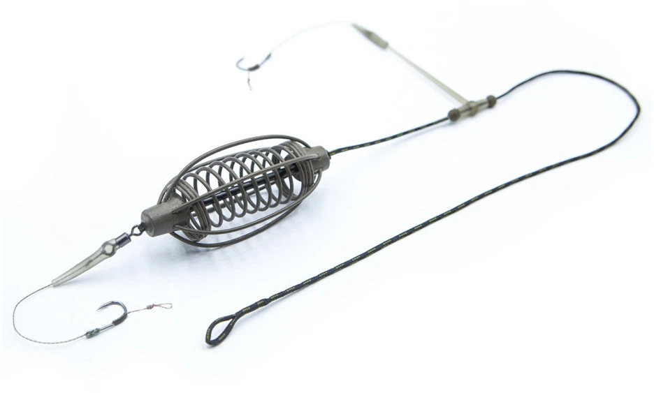 Sistema dugninei žūklei FRY Watermelon Rig On Leadcore 2 Hooks 30-50g