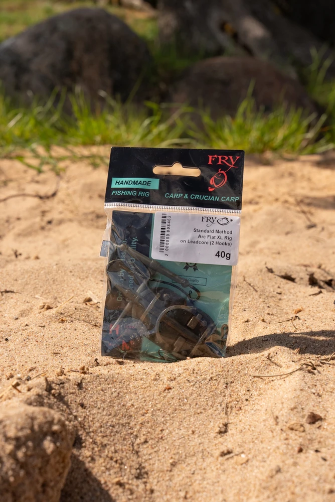 Sistema FRY Standard Method Arc Flat XL Rig on Leadcore 2 Hooks 40-60g