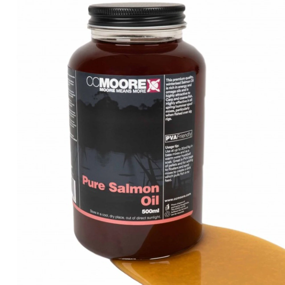 Skystas priedas jaukui CC Moore Liquid 500ml - Pure Salmon Oil