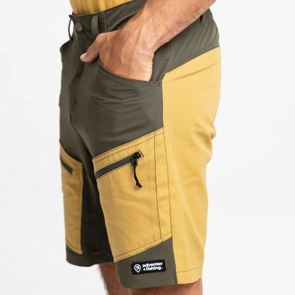 Šortai Adventer & Fishing Impregnated Shorts Sand & Khaki