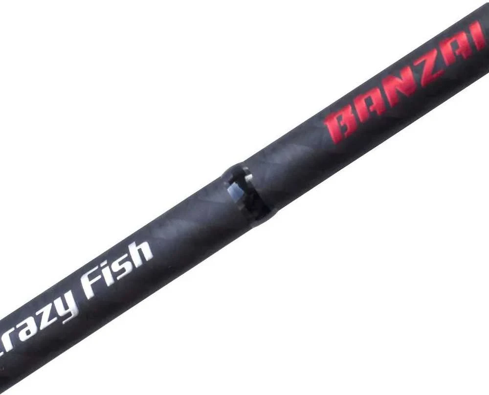 Spiningas Crazy Fish Banzai 1.92m 0,6–3g BSR642ULS NEW2026