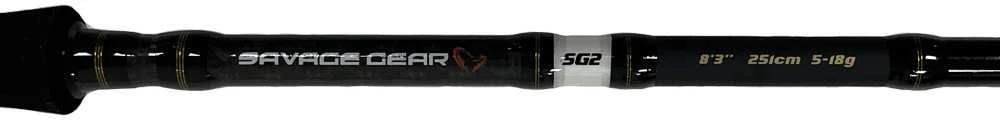 Spiningas Savage Gear SG2 Light Game 2.51m 5-18g