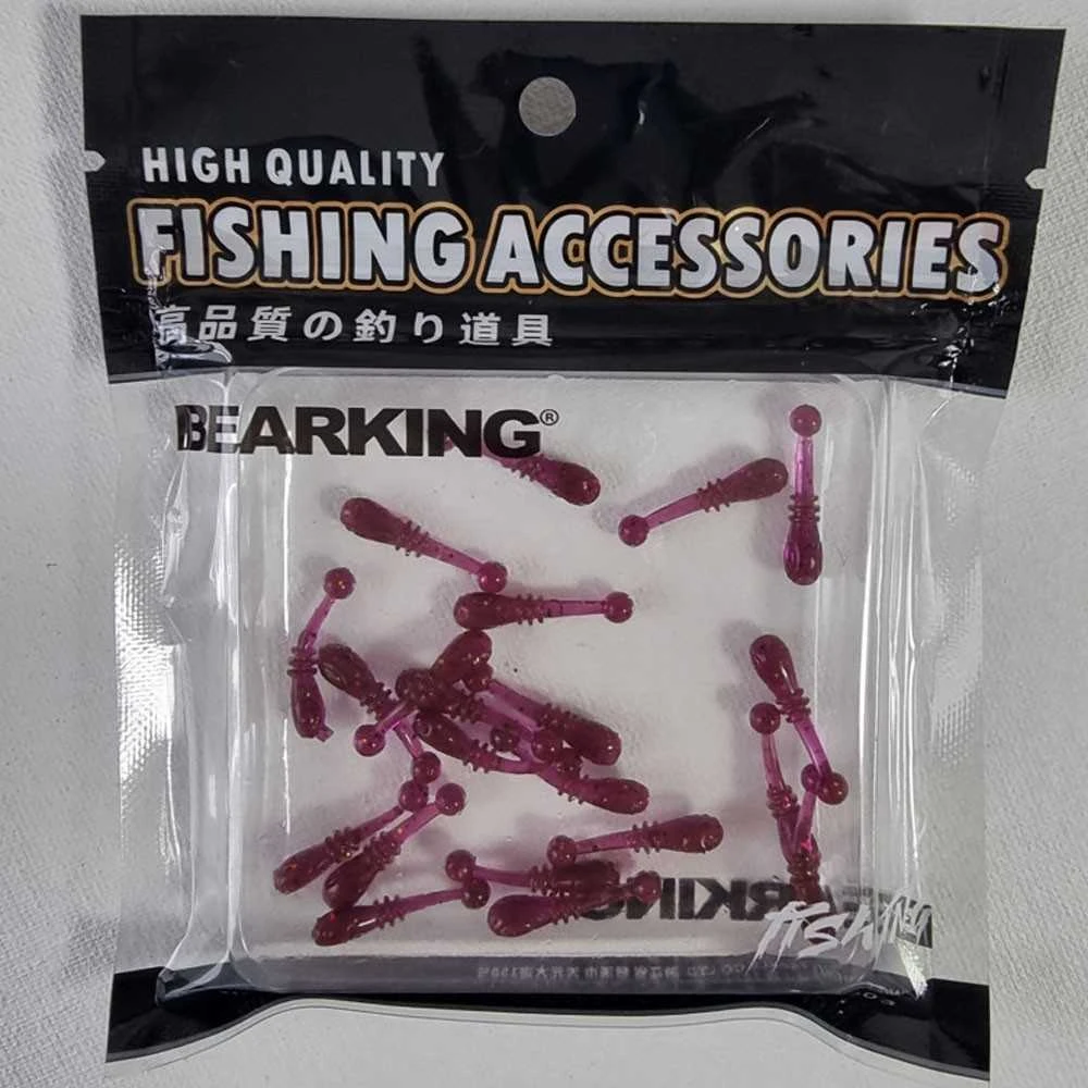 Spiningavimo masalas Bearking Nano WBait 0.8" 0,12g (20 vnt.)