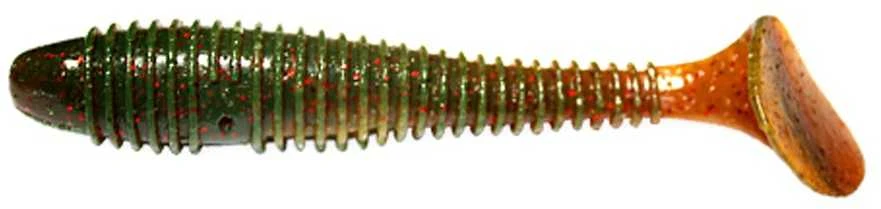 Spiningavimo masalas Crazy Fish Vibro Fat 4.7" (4 vnt.)