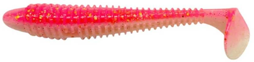 Spiningavimo masalas Crazy Fish Vibro Fat 4.7" (4 vnt.)