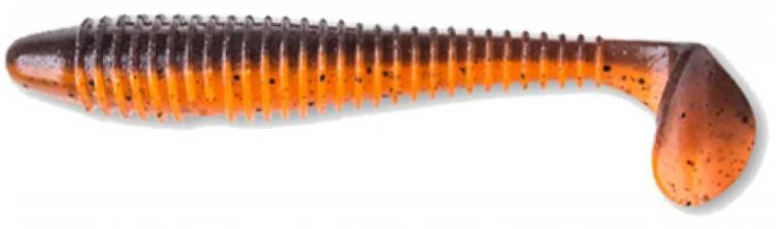Spiningavimo masalas Crazy Fish Vibro Fat 4.7" (4 vnt.)