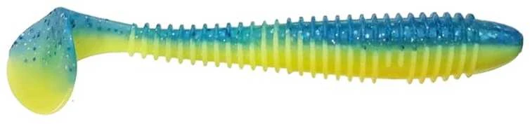 Spiningavimo masalas Crazy Fish Vibro Fat 6.8" (2 vnt.)
