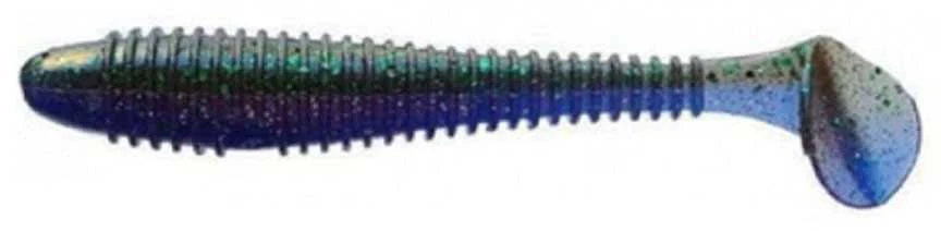 Spiningavimo masalas Crazy Fish Vibro Fat 4.7" (4 vnt.)