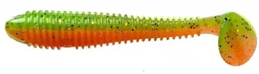 Spiningavimo masalas Crazy Fish Vibro Fat 4.7" (4 vnt.)