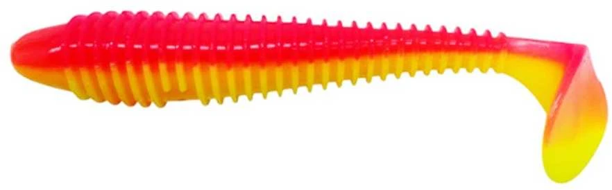 Spiningavimo masalas Crazy Fish Vibro Fat 4.7" (4 vnt.)