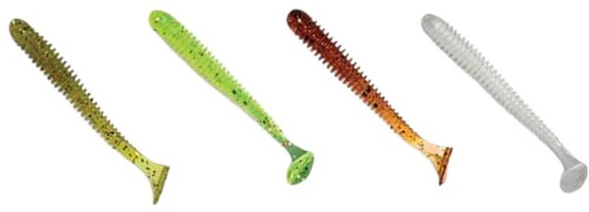 Spiningavimo masalas Crazy Fish Vibro Worm 2"