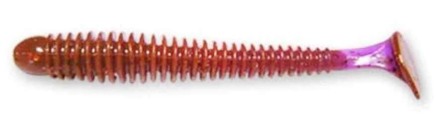 Spiningavimo masalas Crazy Fish Vibro Worm 4.5" (5 vnt.)