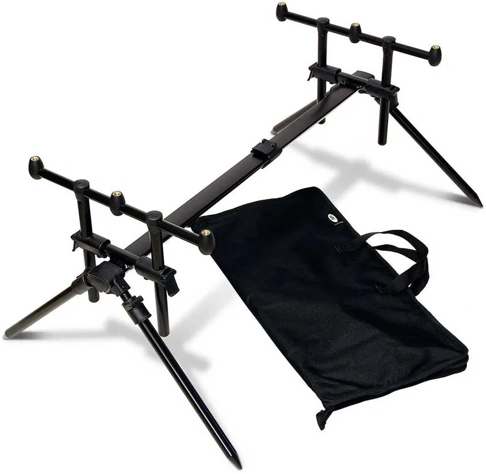Stovas NGT Quickfish Pod - 3 Rod Pod with Case
