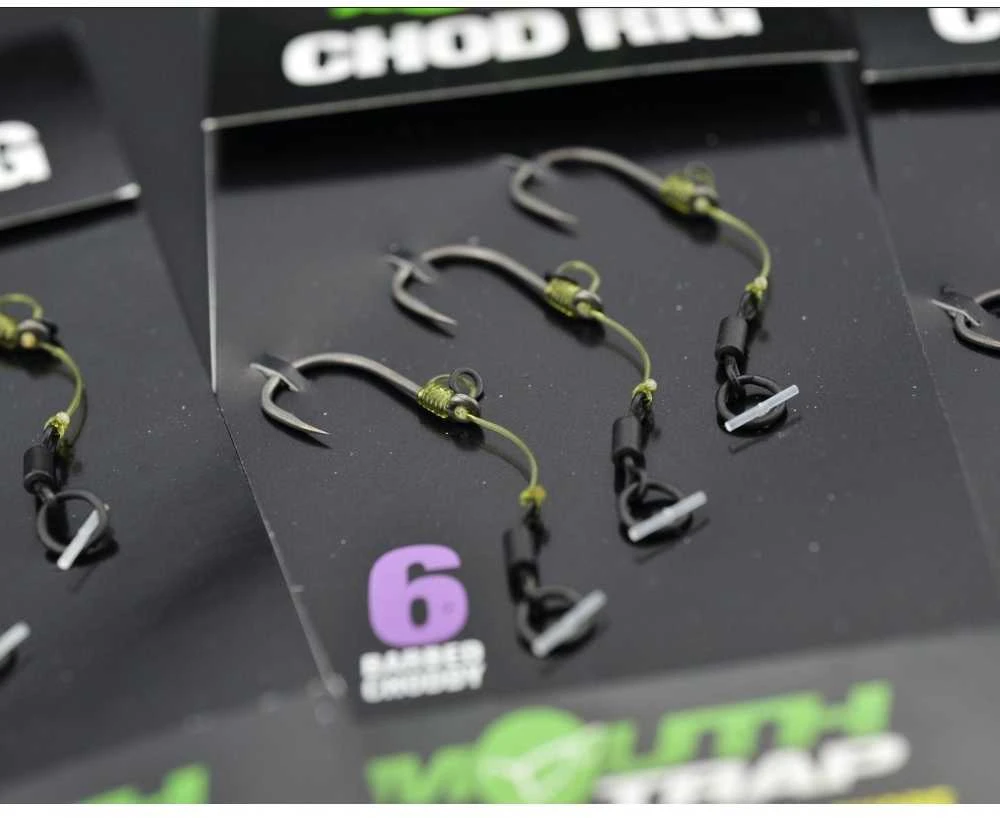 Surišti pavadėliai Korda Chod Rig Long Barbed