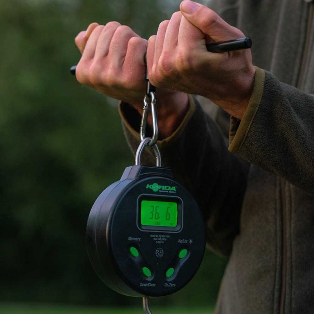 Svarstyklės Korda Digital Scales iki 60kg