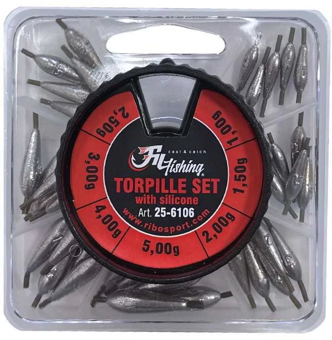Švinukų rinkinys Fil Fishing su kembriku 1-5g