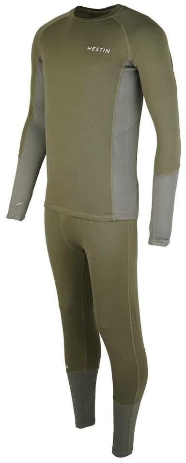 Termo apatiniai Westin Thermal Tech Baselayer Set Industrial Žalias
