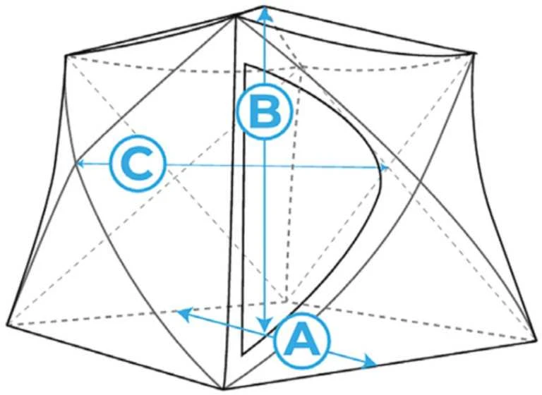 Žieminė palapinė Tent Igloo Asseri