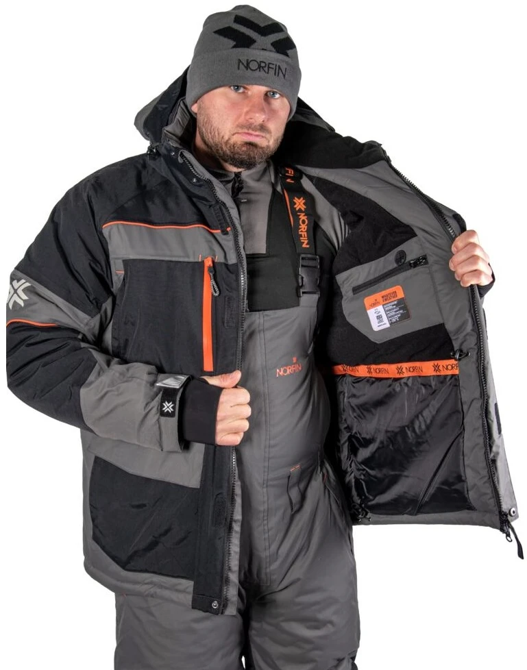 Žieminis kostiumas Norfin Discovery 3 Pilkas -35°C