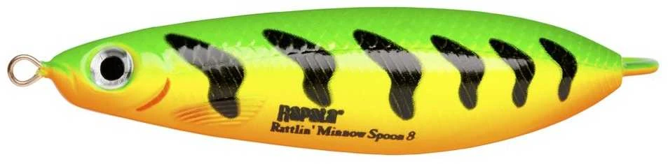 Žolinė blizgė/vartiklė Rapala Rattlin Minnow Spoon 8cm 16g